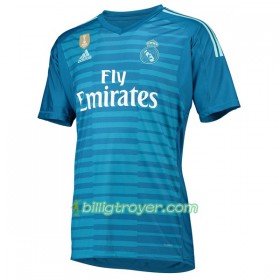 Billige Fotballdrakter Real Madrid Keeper Bortedraktsett 2018/19 Kortermet